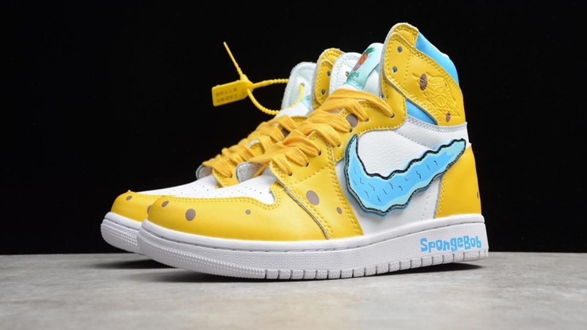 nike jordan bob esponja