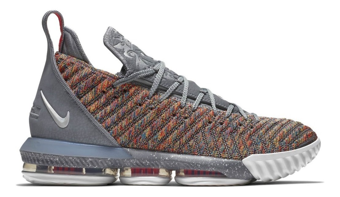 Tenis Nike Lebron 16 Multicolor Caballero Con Caja - $ 4,000.00 en Mercado Libre