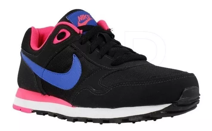 tenis nike azul con rosa