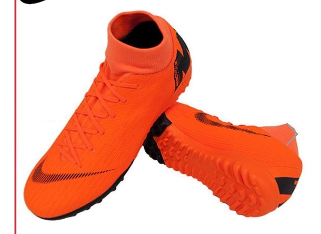 tenis mercurial naranjas