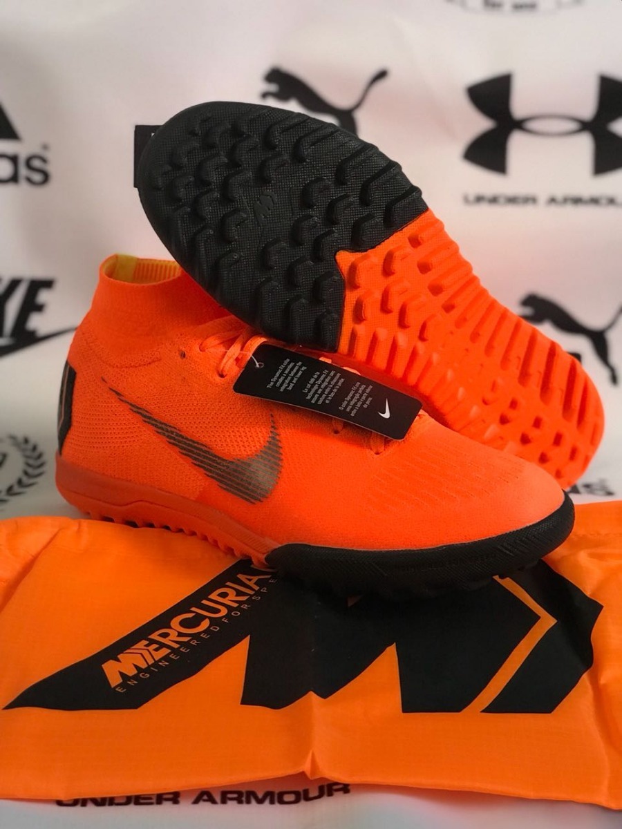 nike mercurial superfly 360 naranjas