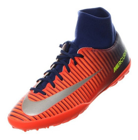 tenis nike mercurial naranjas