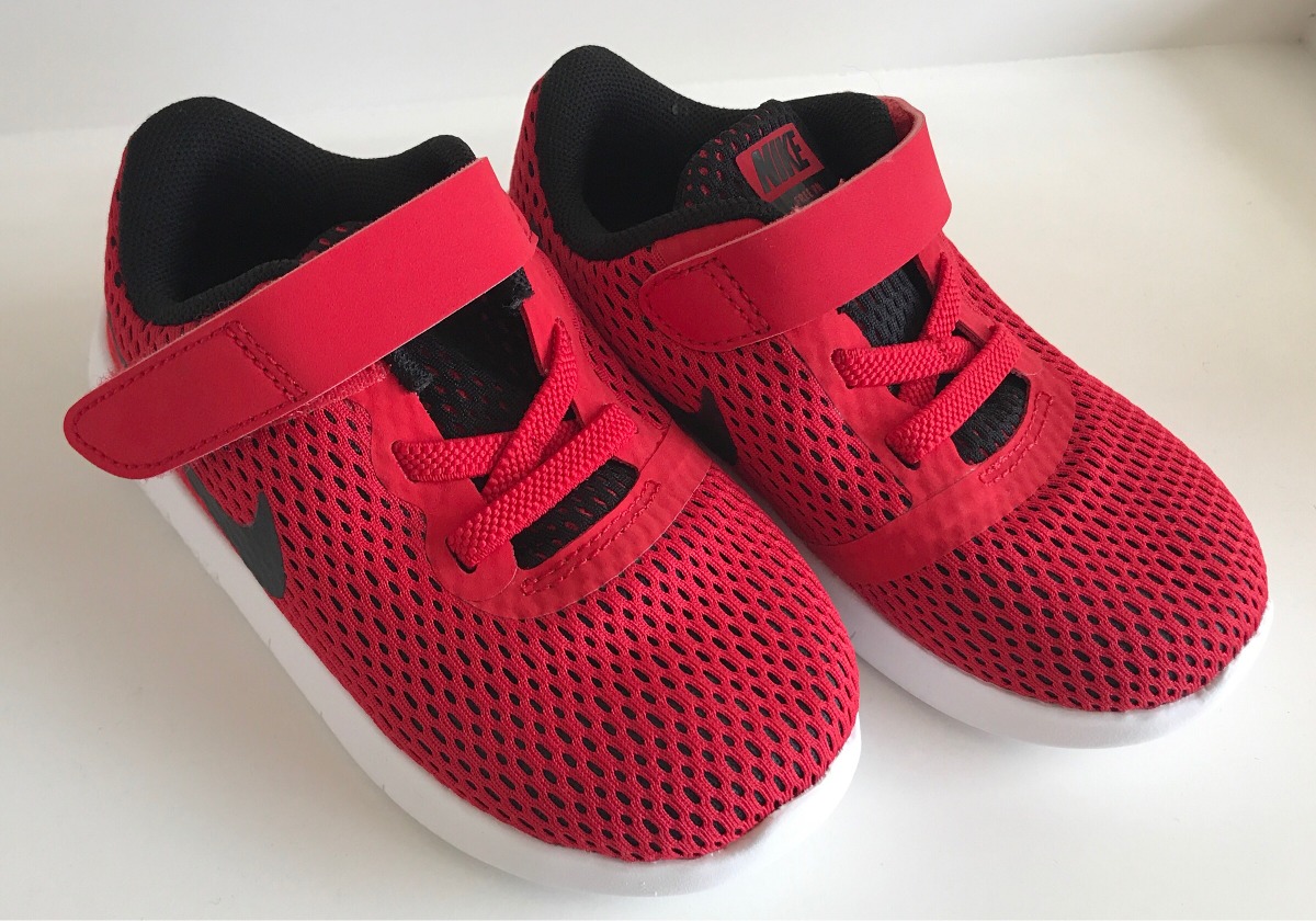 tenis nike rojos para niños