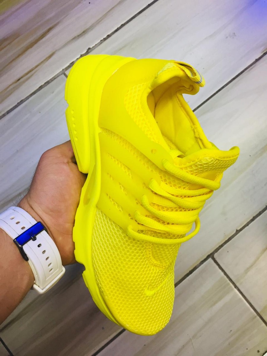 tenis presto amarillo