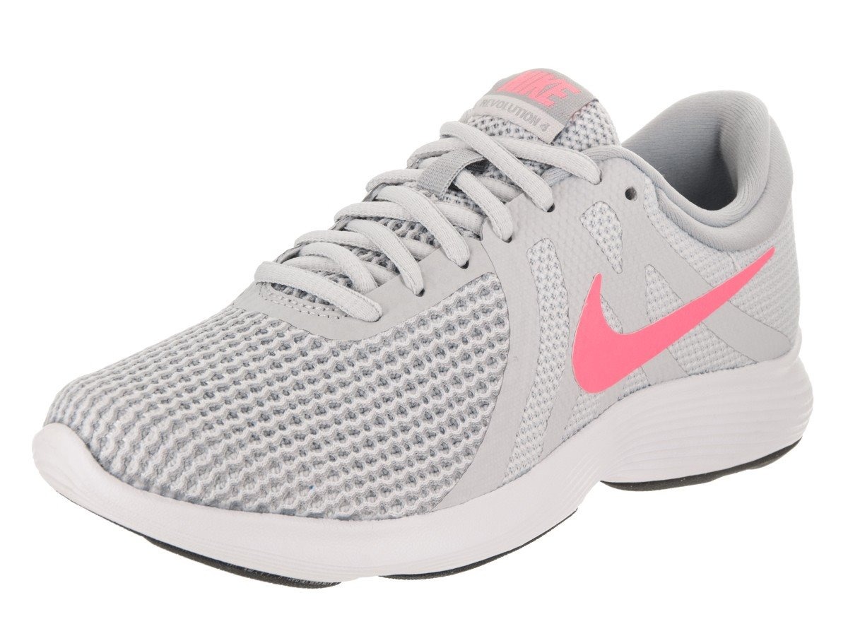 tenis nike mujer rosa con gris