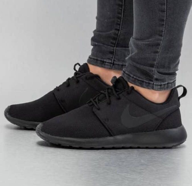 nike roshe negro