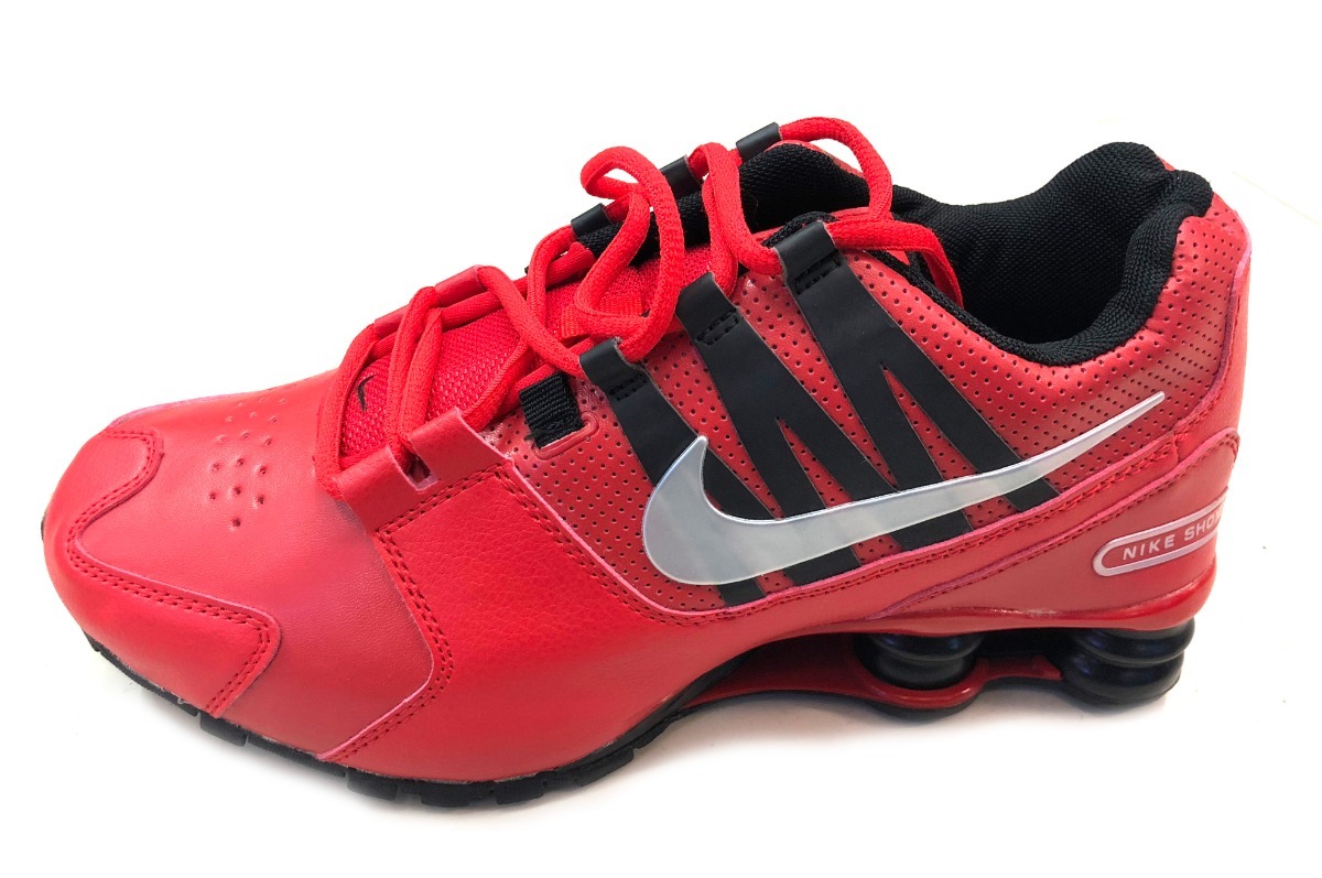 tenis nike shox rojos