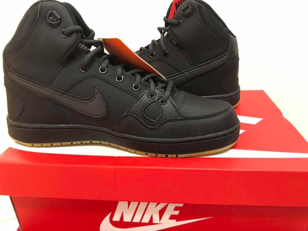 nike son of force mid winter black