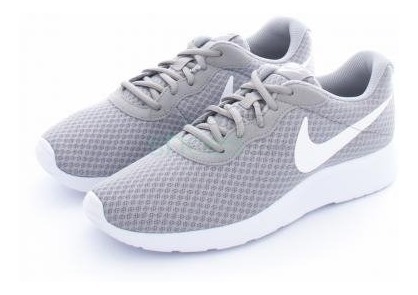 tenis nike grises mujer