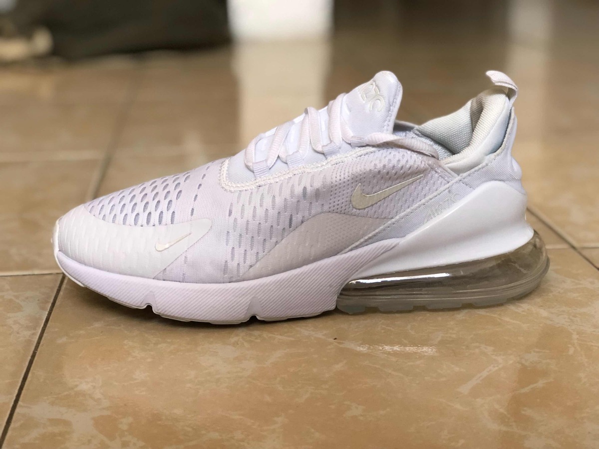 Tenis Nuevo Nike Air Max 270 Blanco Total 129900 En Mercado Libre