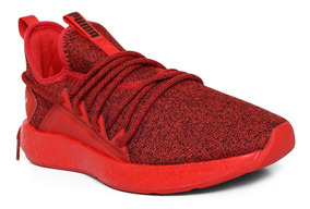 tenis puma rojos para hombre
