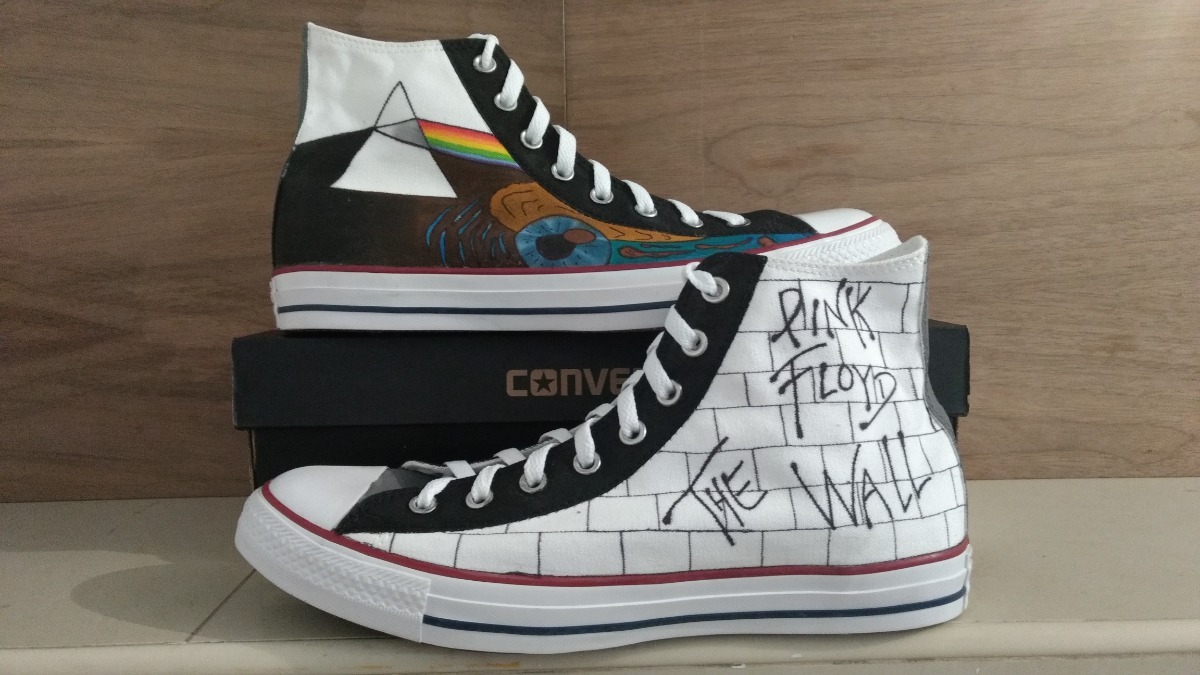 converse pink floyd the wall