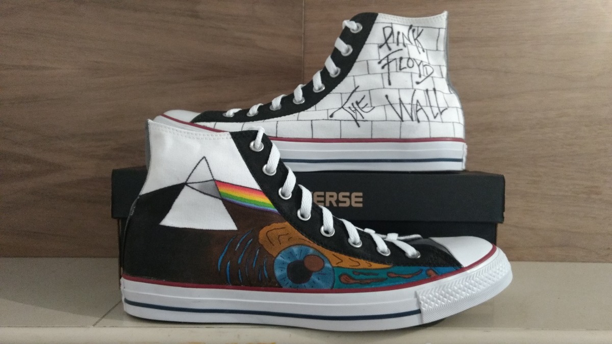 converse pink floyd the wall