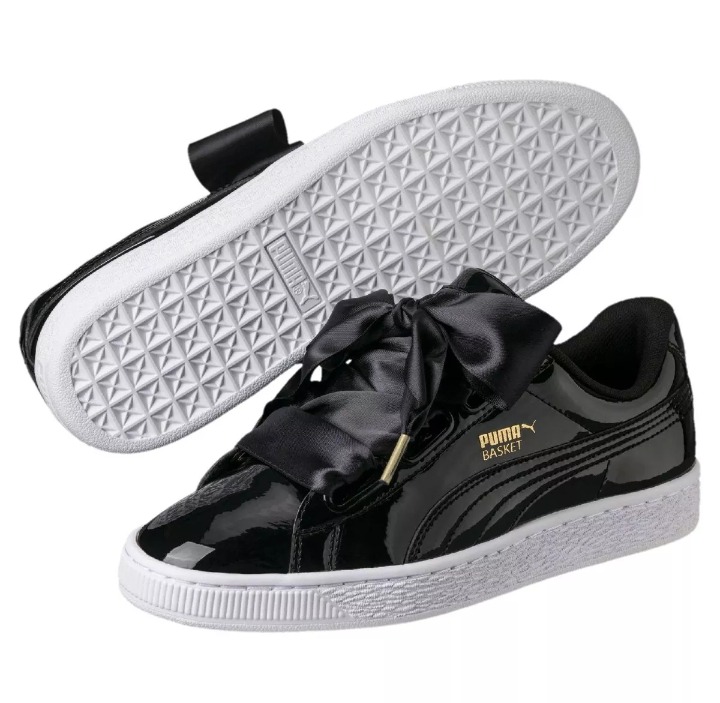 zapatillas puma con moño atras