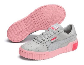 tenis puma blancos de tela