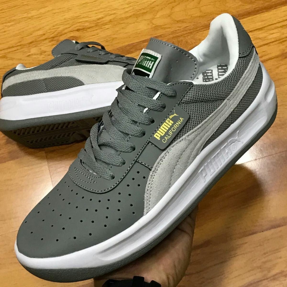 puma california grises puma california grises