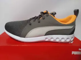 tenis puma color cafe