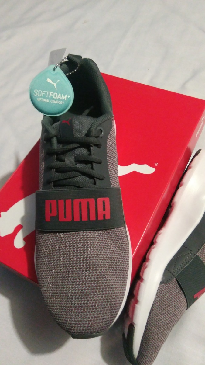 Tenis Puma De Hombre Para Hacer Deporte Color Gris Comodos Tenis Puma De Hombre Para Hacer Deporte Color Gris Comodos