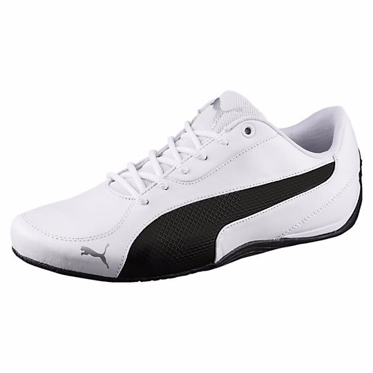 tenis puma negro con blanco