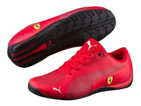 tenis puma ferrari mujer rojos