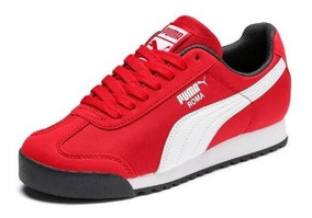 puma roma rojos de mujer