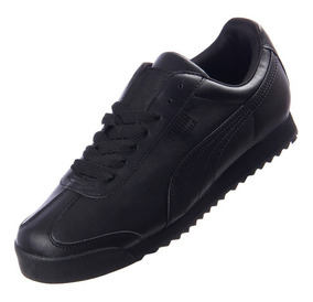 puma negros tenis