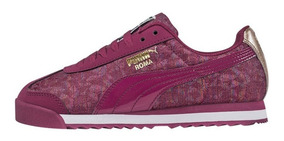 tenis puma roma color vino