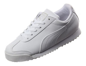 tenis puma roma grises