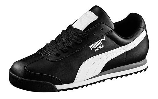 Tenis Puma Roma Basic Negro Tallas Del #25 Al #30 Hombre Ppk Tenis Puma Roma Basic Negro Tallas Del #25 Al #30 Hombre Ppk