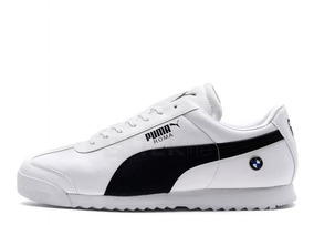 tenis puma roma bmw blancos