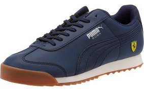 tenis puma roma azul cielo