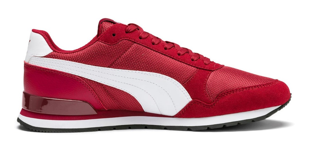 Tenis Puma St Runner V2 Mesh Soft Foam Casuales Hombre Rojo Tenis Puma St Runner V2 Mesh Soft Foam Casuales Hombre Rojo