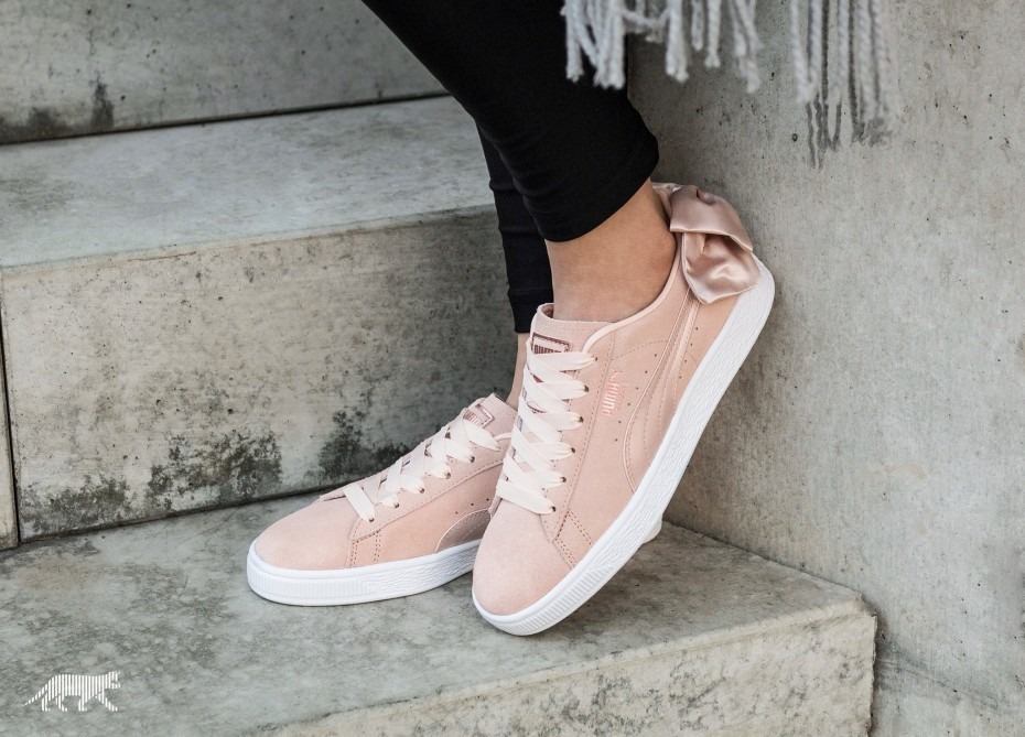 tênis puma suede bow feminino