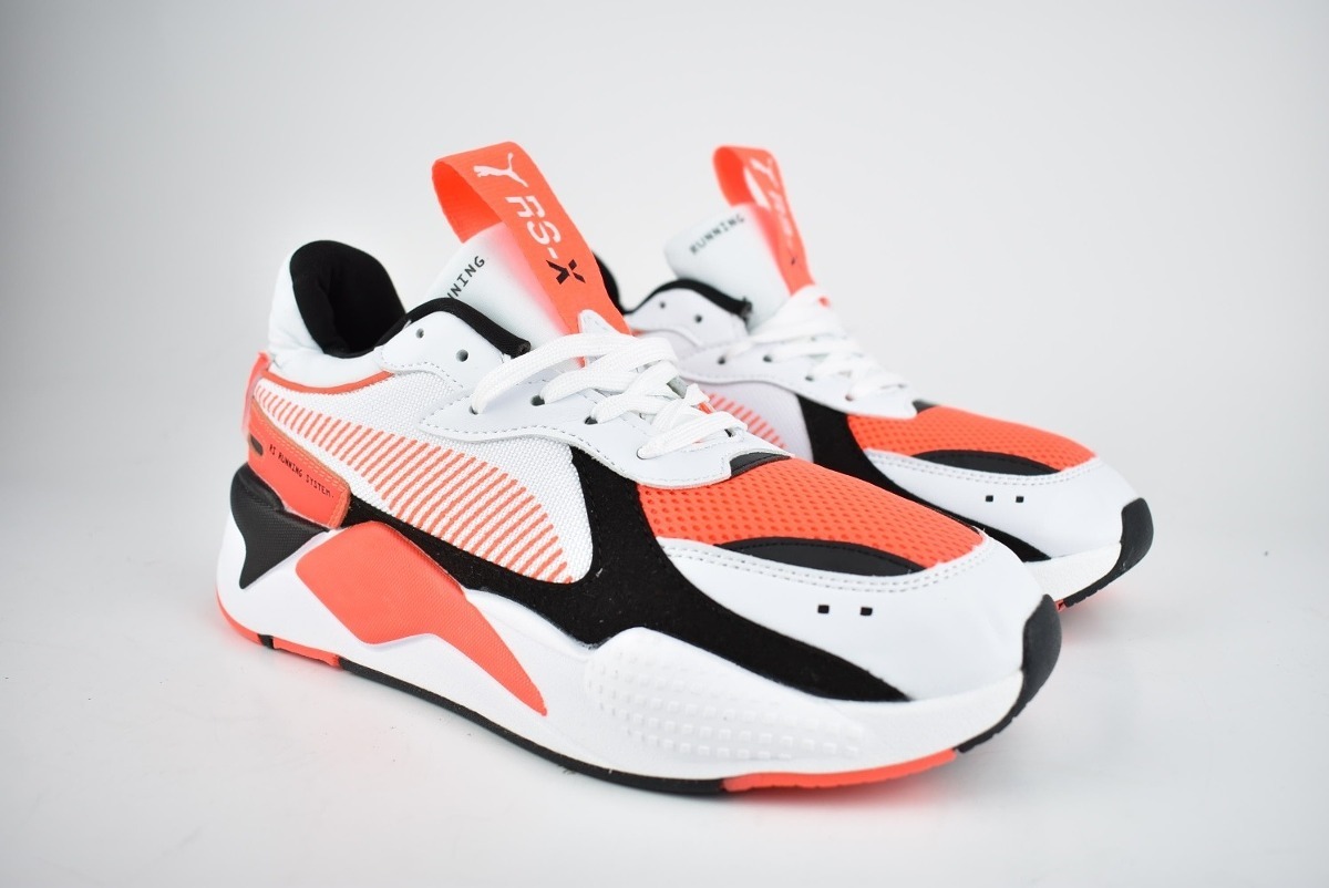 tenis puma naranjas