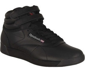 reebok bota negra