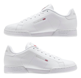 tenis reebok clasicos blancos con azul