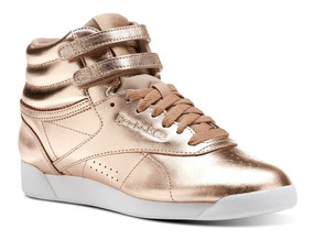 mallas reebok classic mujer dorados