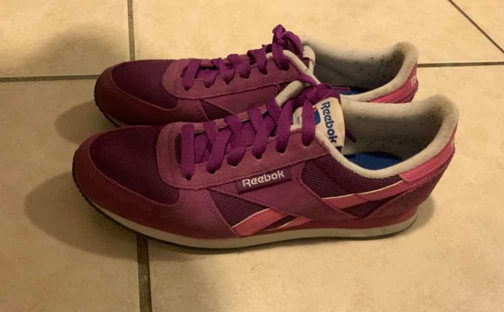 Tenis Reebok Morados Originales - $ 480.00 en Mercado Libre