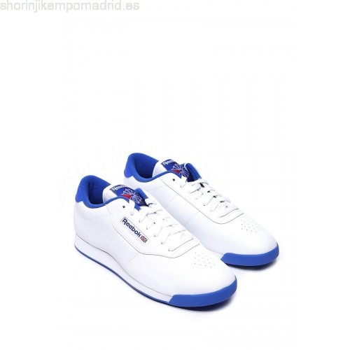 tenis reebok clasicos blancos con azul