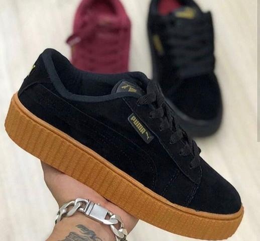 tenis puma rihanna preto original