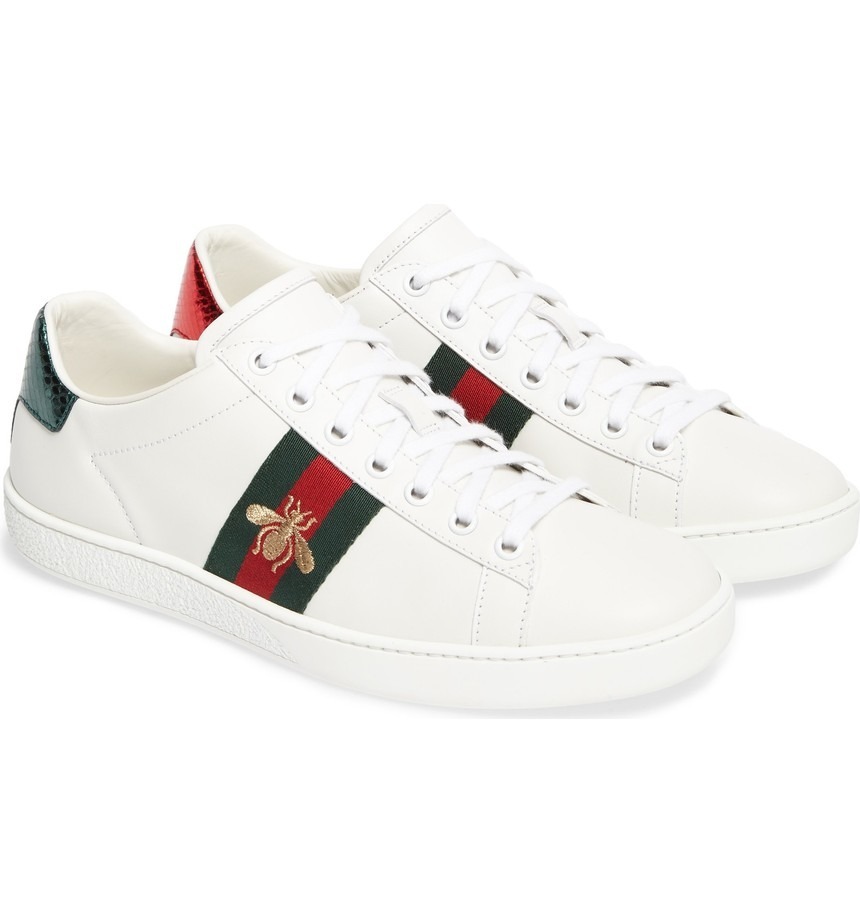 tenis branco masculino gucci