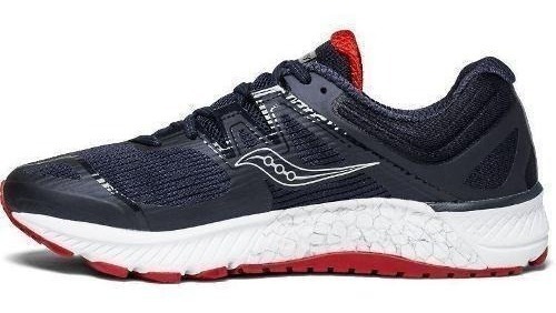 Tenis Saucony Guide Iso Azul/rojo Caballero -run24 - $ 2,999.00 en