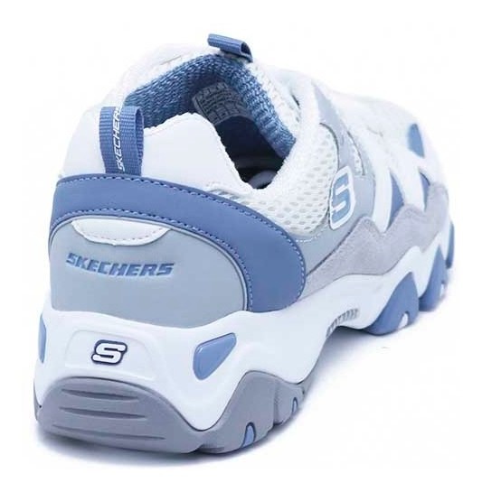 skechers d'lites hombre gris