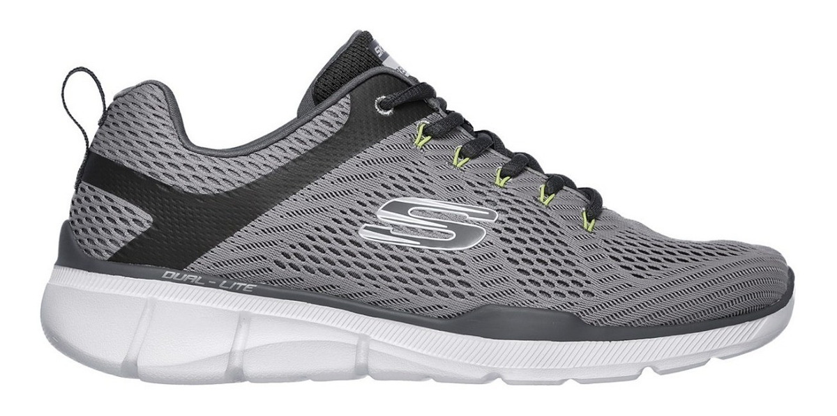 equipo campeón acoso Skechers Equalizer Hombre Plata Online, 54% OFF | www.colegiogamarra.com