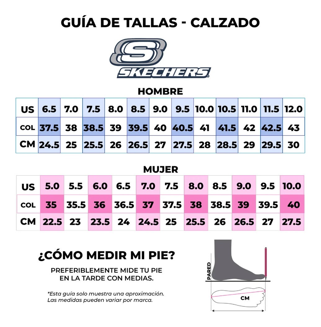 Sermón Diverso retorta Tabla De Calzado Skechers Portugal, SAVE 36% - online-pmo.com