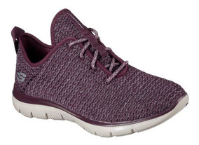 skechers flex sole hombre gris