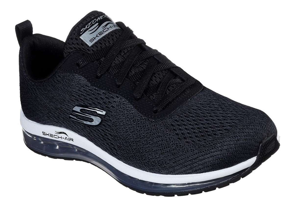 skechers air infinity hombre naranja