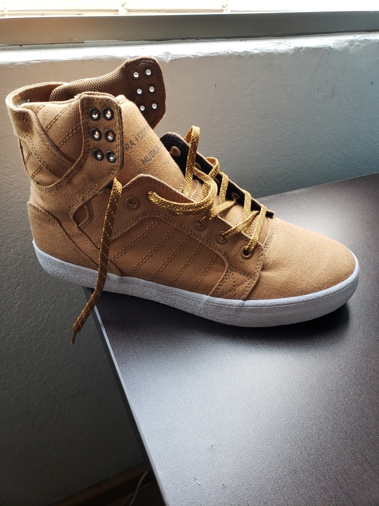 supra skytop golden oak