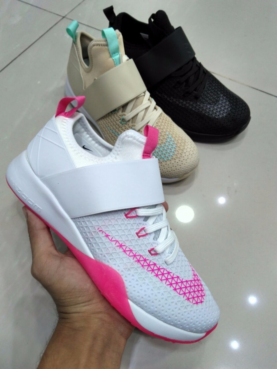 tenis velcro mujer