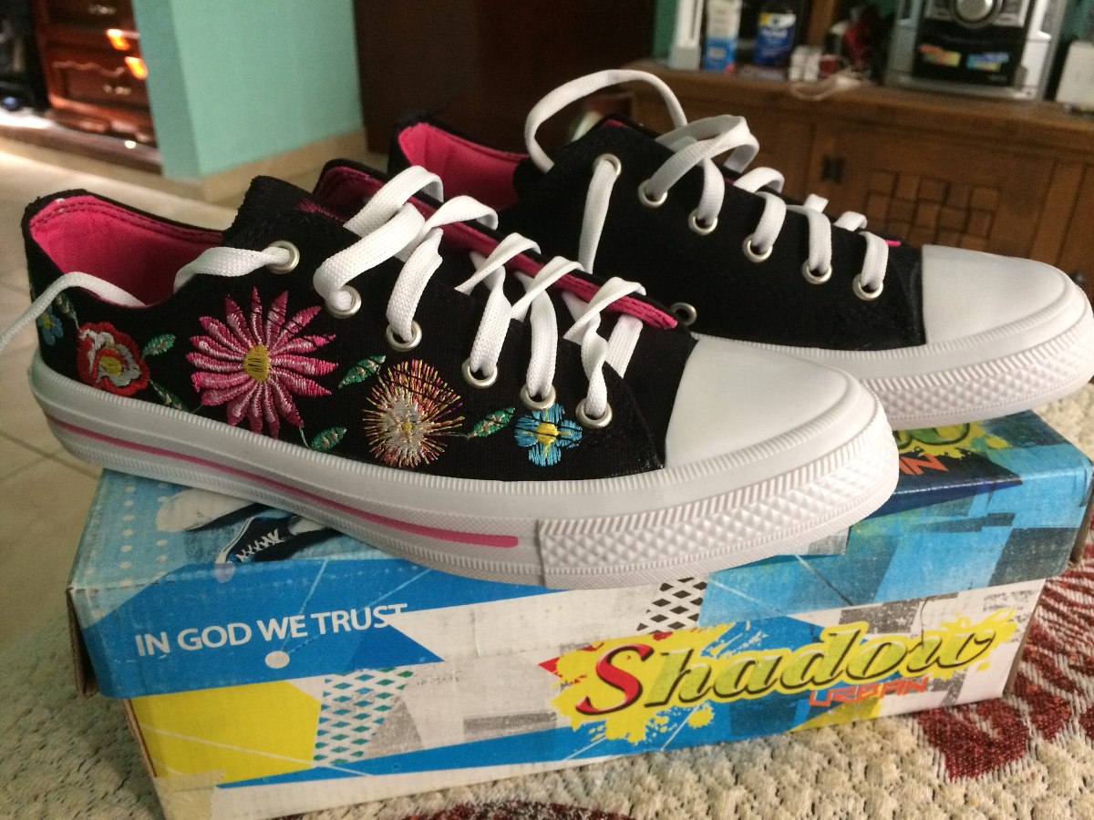 converse flores bordadas converse flores bordadas